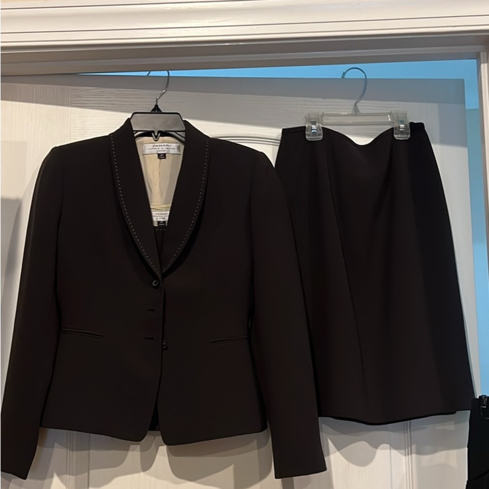 Brown dress suit